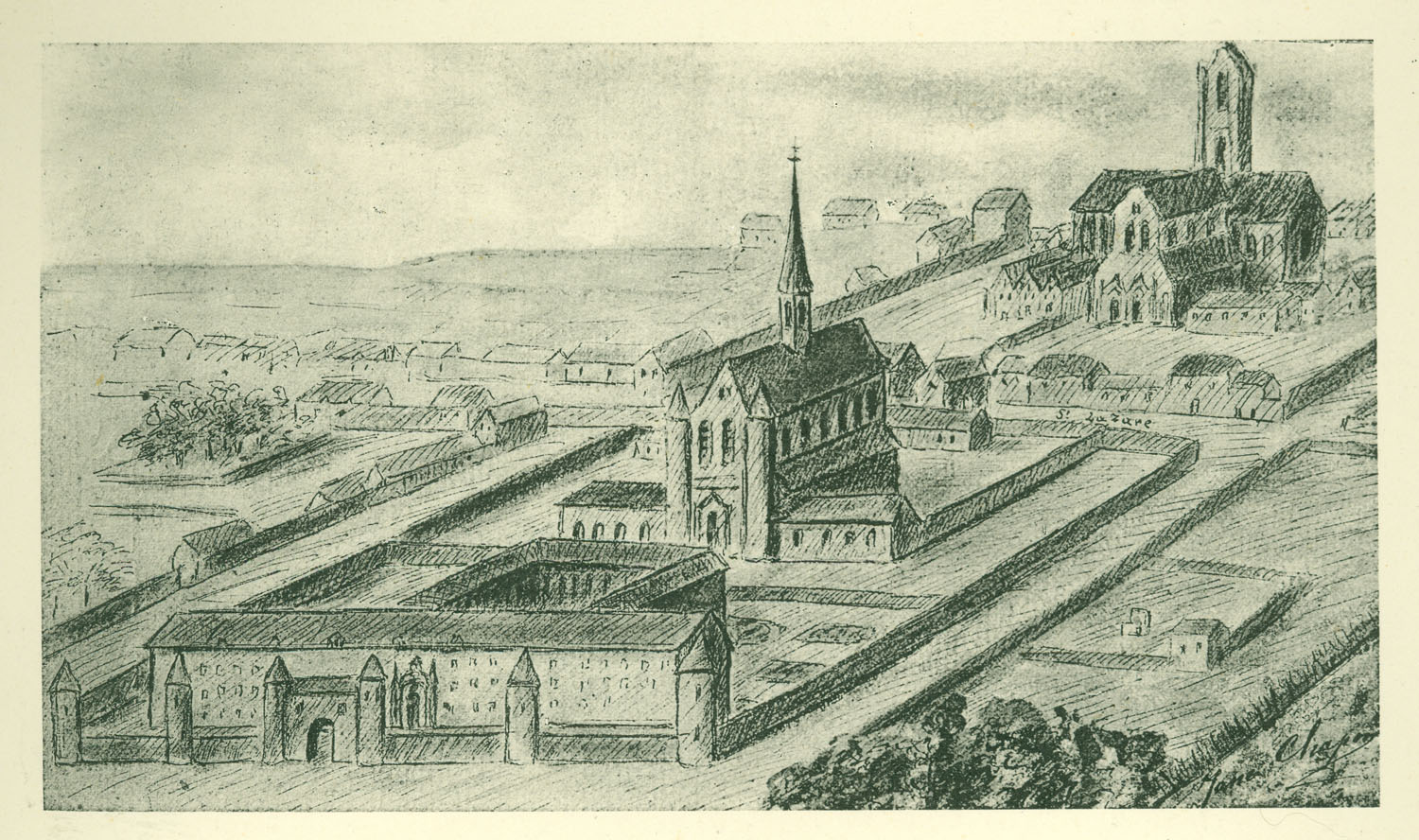Saint-Lazare in 1618